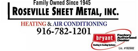 sheet metal roseville ca|roseville sheet metal inc.